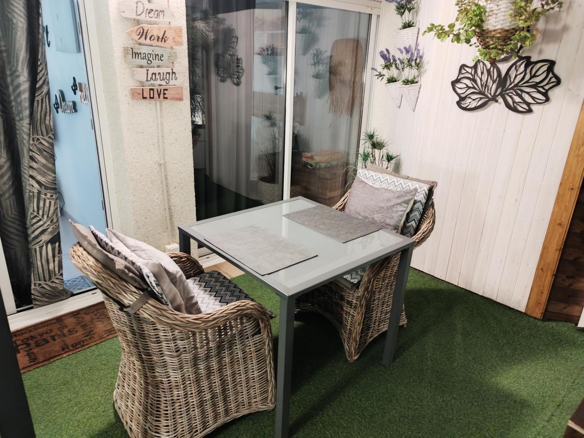 Apartment Big Privat Terrace Calafell Beach Free Parking Exterior foto